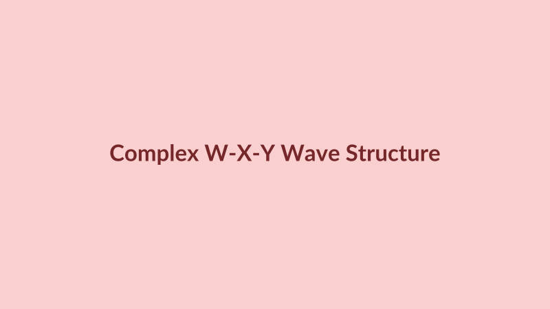 Complex Combination W-X-Y Corrective Wave Structure